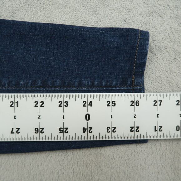 Madewell Jeans Women's Size 26 Blue 10" High-Rise Skinny Denim 26.5" Inseam - Picture 5 of 16